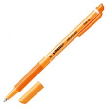 PENNA SFERA ROLLER STABILO POINTVISCO 0,5 ARANCIO